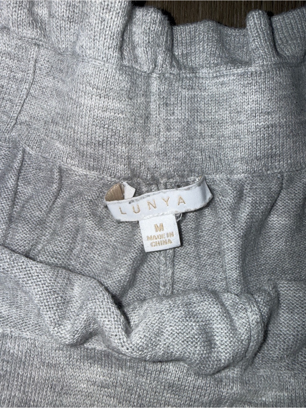 Lunya Cozy Cotton Silk Relaxed Pant - Picture 4 of 4